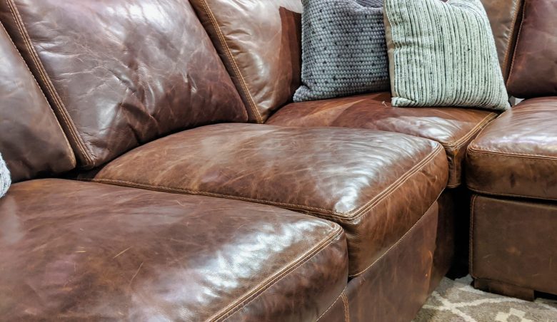 Leather Furniture Repair Cape Cod, Softline 4522 Leather Sofa